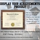 Display Your Achievements Proudly
