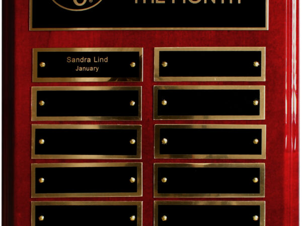 Piano Finished Perpetual Plaque