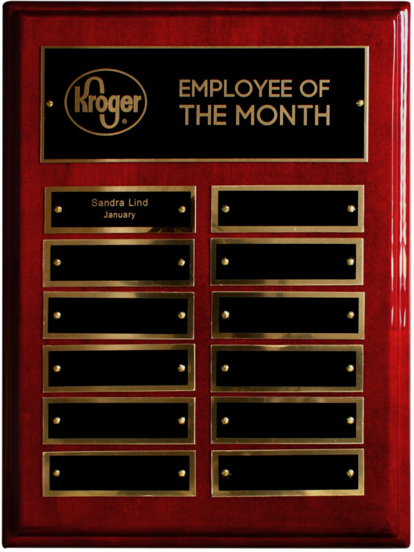 Piano Finished Perpetual Plaque